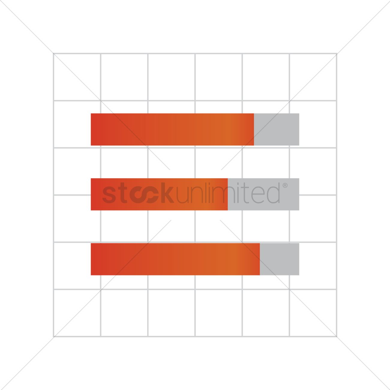 Free Horizontal Bar Graph On Graph Paper Vector Image 1300x1300 Free Horizontal Bar Graph On Graph Paper Vector Image