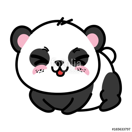 Isolated Cute Panda Bear Icon Vector Illustration Graphic Design 500x500 Isolated Cute Panda Bear Icon Vector Illustration Graphic Design