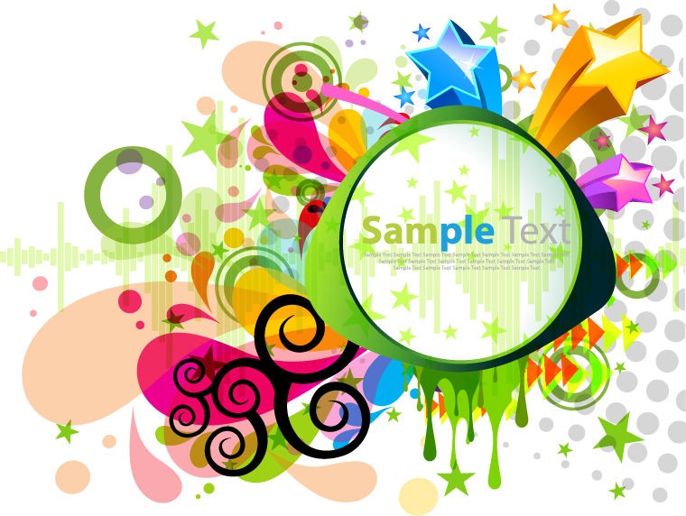 Abstract Modern Colorful Design Vector Graphic Free Vector 760x572 Abstract Modern Colorful Design Vector Graphic Free Vector