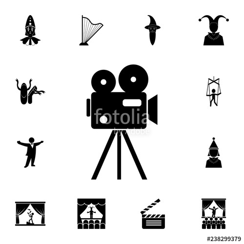 Film Projector Icon Detailed Set Of Theater Icons Premium 500x500 Film Projector Icon Detailed Set Of Theater Icons Premium