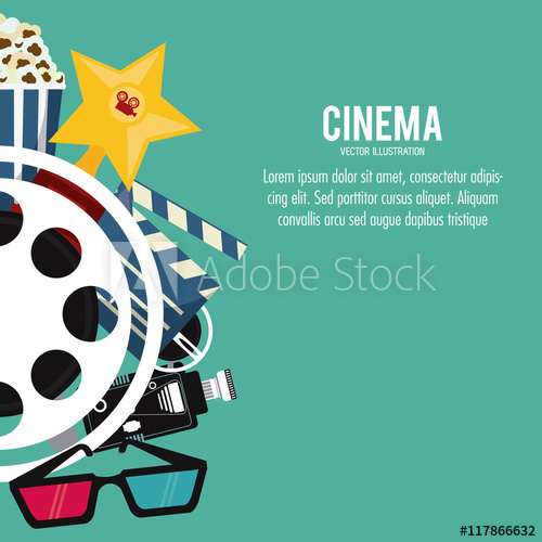 Star Glasses Clapboard Movie Film Reel Cinema Icon Colorfull 500x500 Star Glasses Clapboard Movie Film Reel Cinema Icon Colorfull