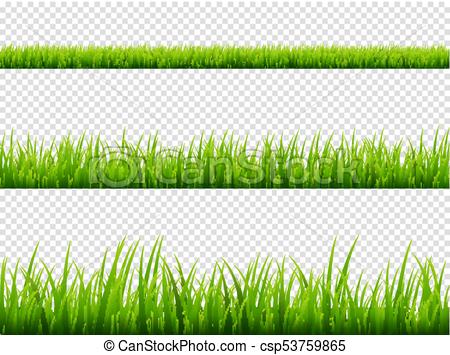 450x355 Green Grass Meadow Border Vector Pattern Spring Or Summer Plant