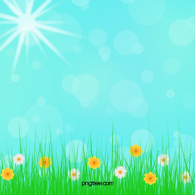 640x640 Spring Green Grass Background Vector Material, Grass, Spring