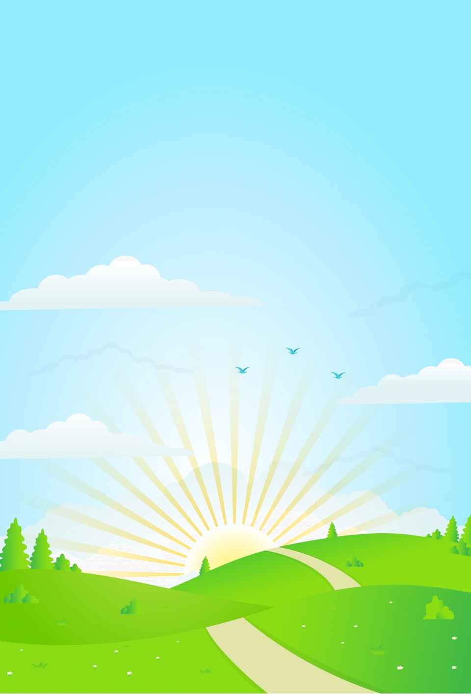 960x1415 Vector Fresh Green Grass Background, Vector, Fresh, Green
