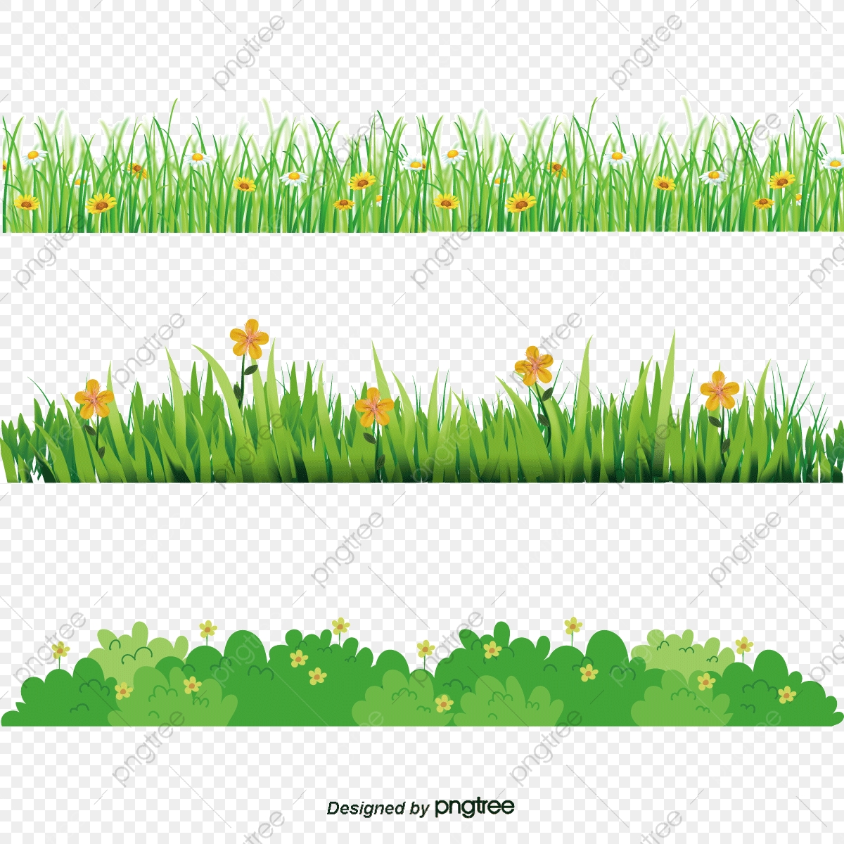 Grass Border Vector at Vectorified.com | Collection of Grass Border ...