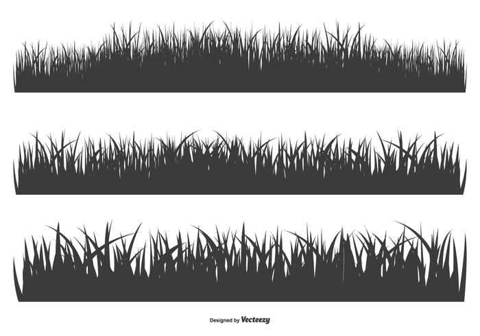 Grass Silhouette Shapes 700x490 Grass Silhouette Shapes