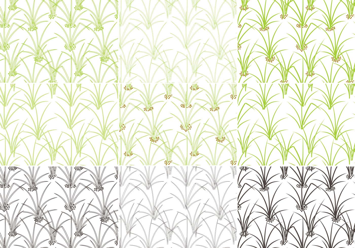 1400x980 Grass Pattern Free Vector Art