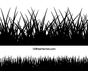 300x243 Free Grass Vector Art