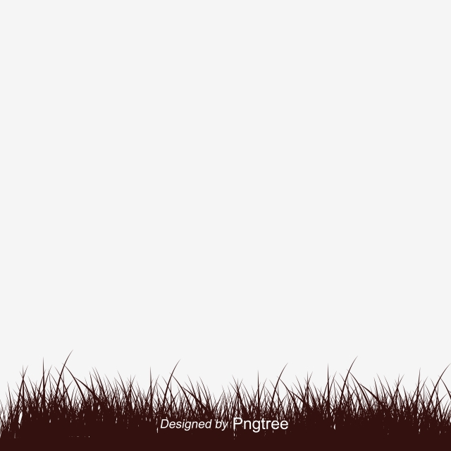 640x640 Cartoon Style Grass Silhouette, Cluster, Element, Silhouette Png