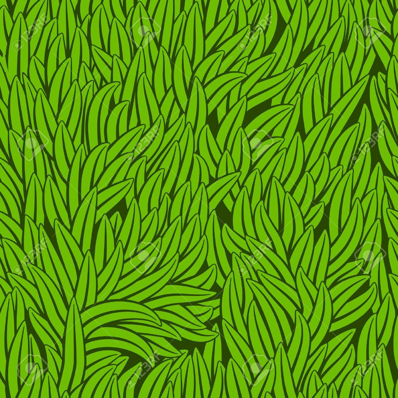 1300x1300 Grass Pattern Illustrator
