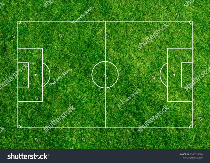 735x569 Vector Football Top View Of Football Field Vector With Texture