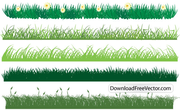 600x365 Free Download Of Free Vector Grass Vector Graphic