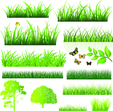 374x368 Grass Free Vector Download