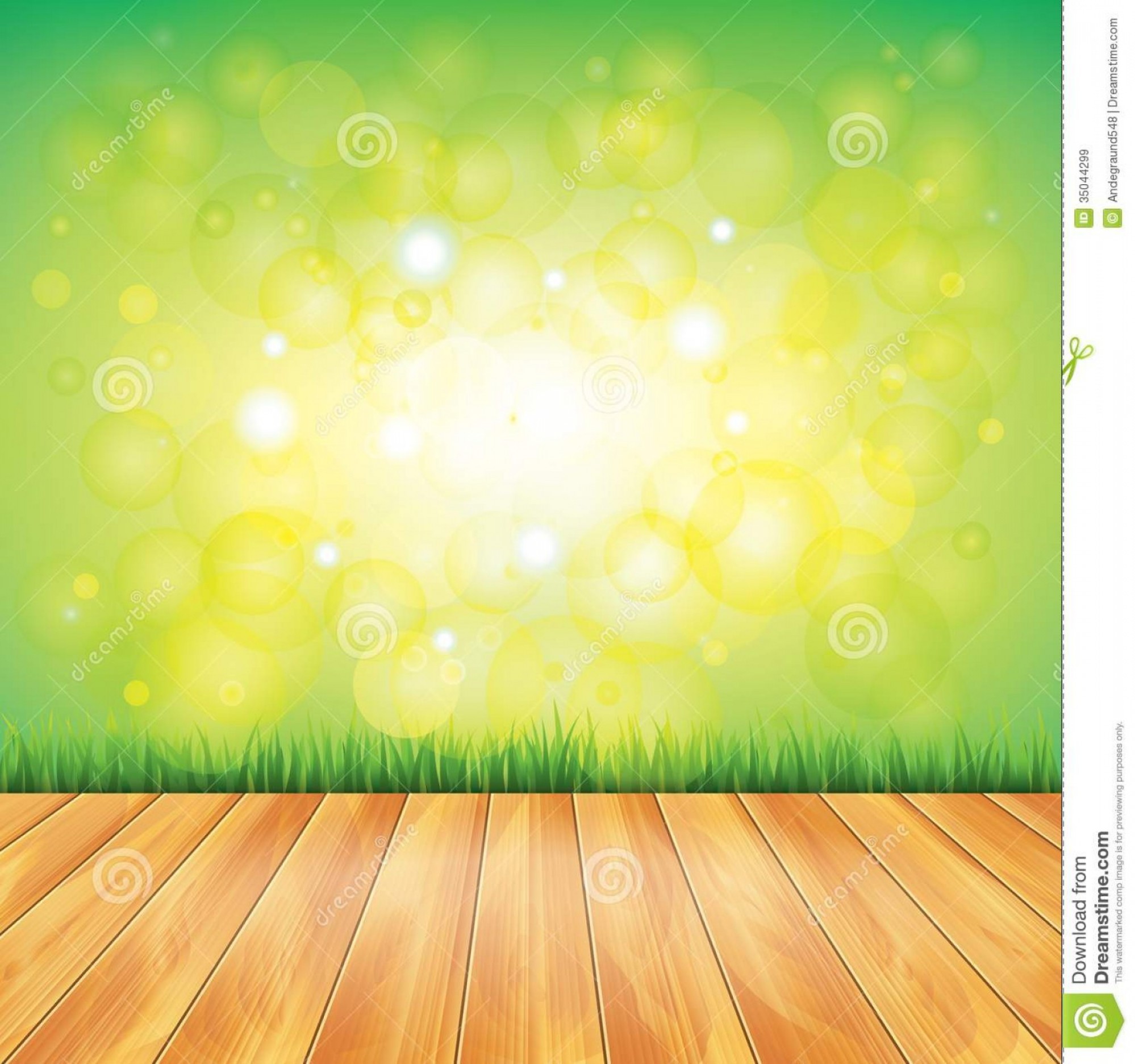 1998x1872 Royalty Free Stock Images Wood Floor Green Grass Vector Background