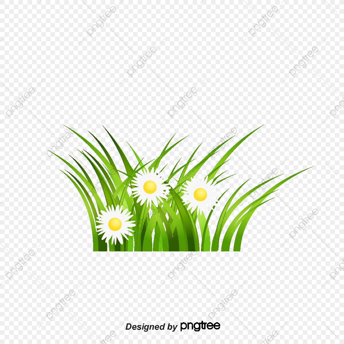 1200x1200 Flowers Grass Vector Grass Vector, Flowers, Grass, Vector Png