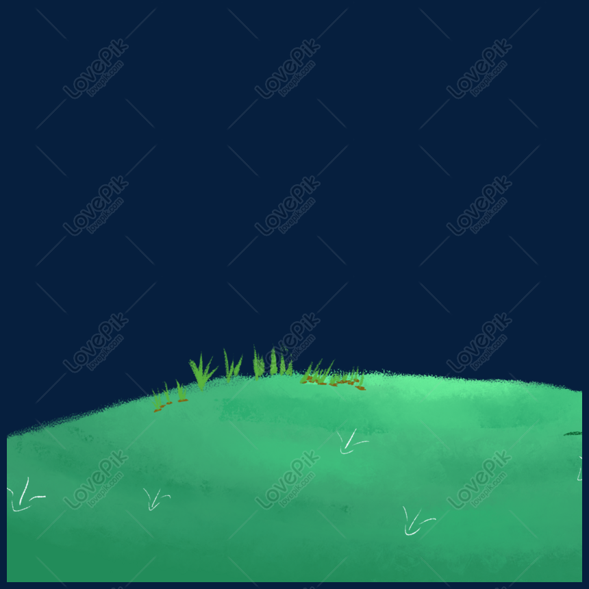 860x860 Dark Green Cartoon Grass Vector Elements Png Image Picture Free