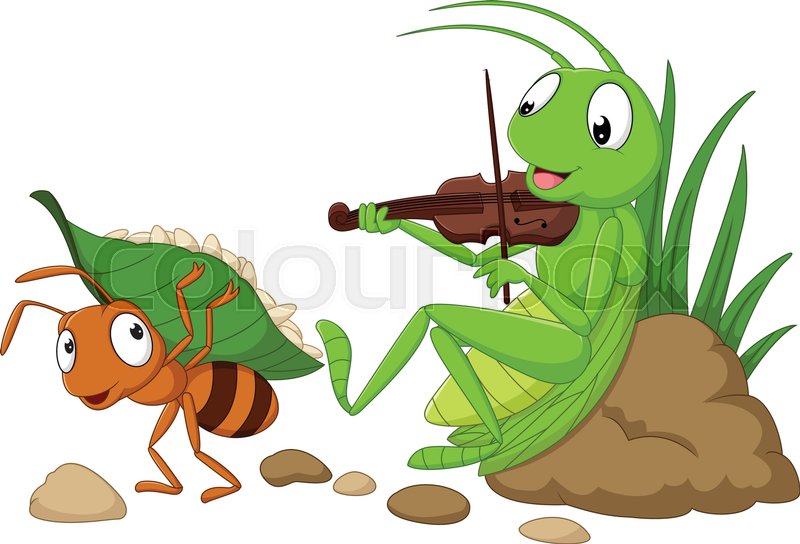 800x544 Vector Illustration Of Cartoon The Ant Stock Vector Colourbox