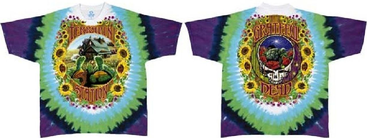 1280x483 Grateful Dead Tie Dye Men's T Shirt