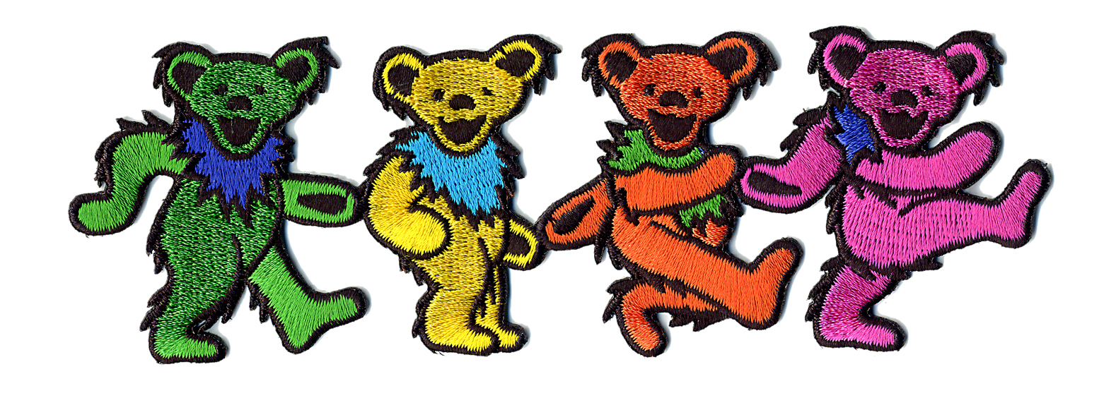 1554x564 Grateful Dead Dancing Bear Clipart Png And Cliparts For Free