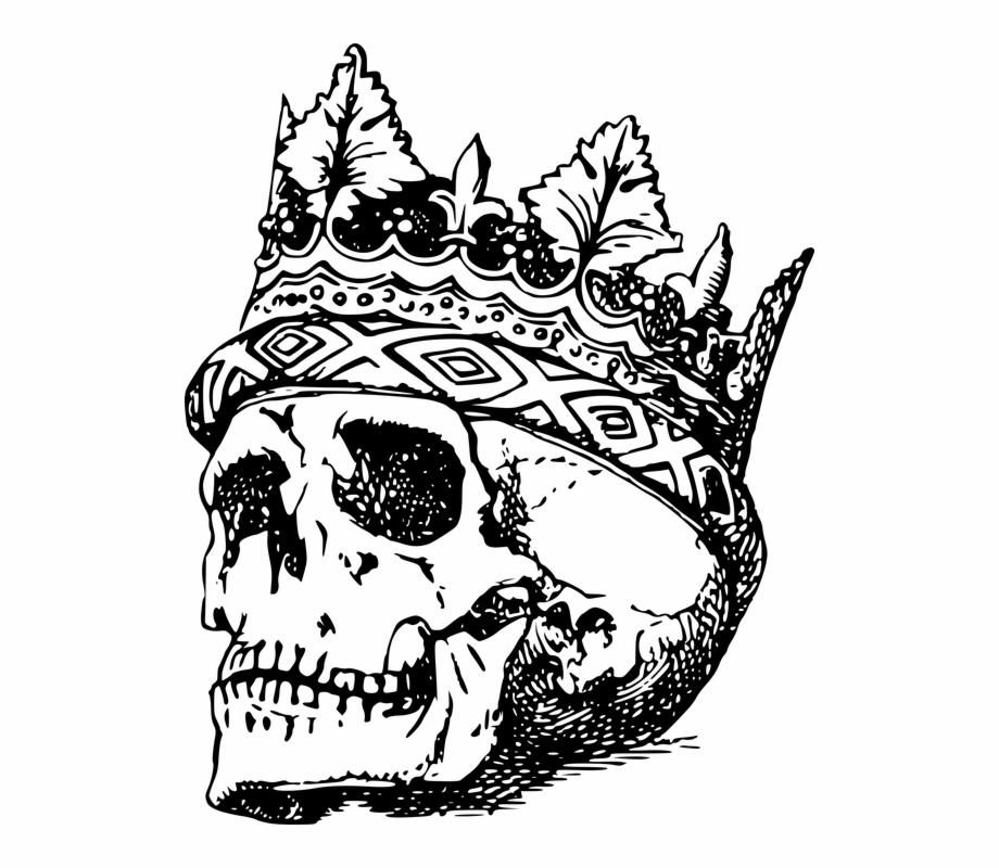 920x800 Bone Crown Dead Free Vector Graphic