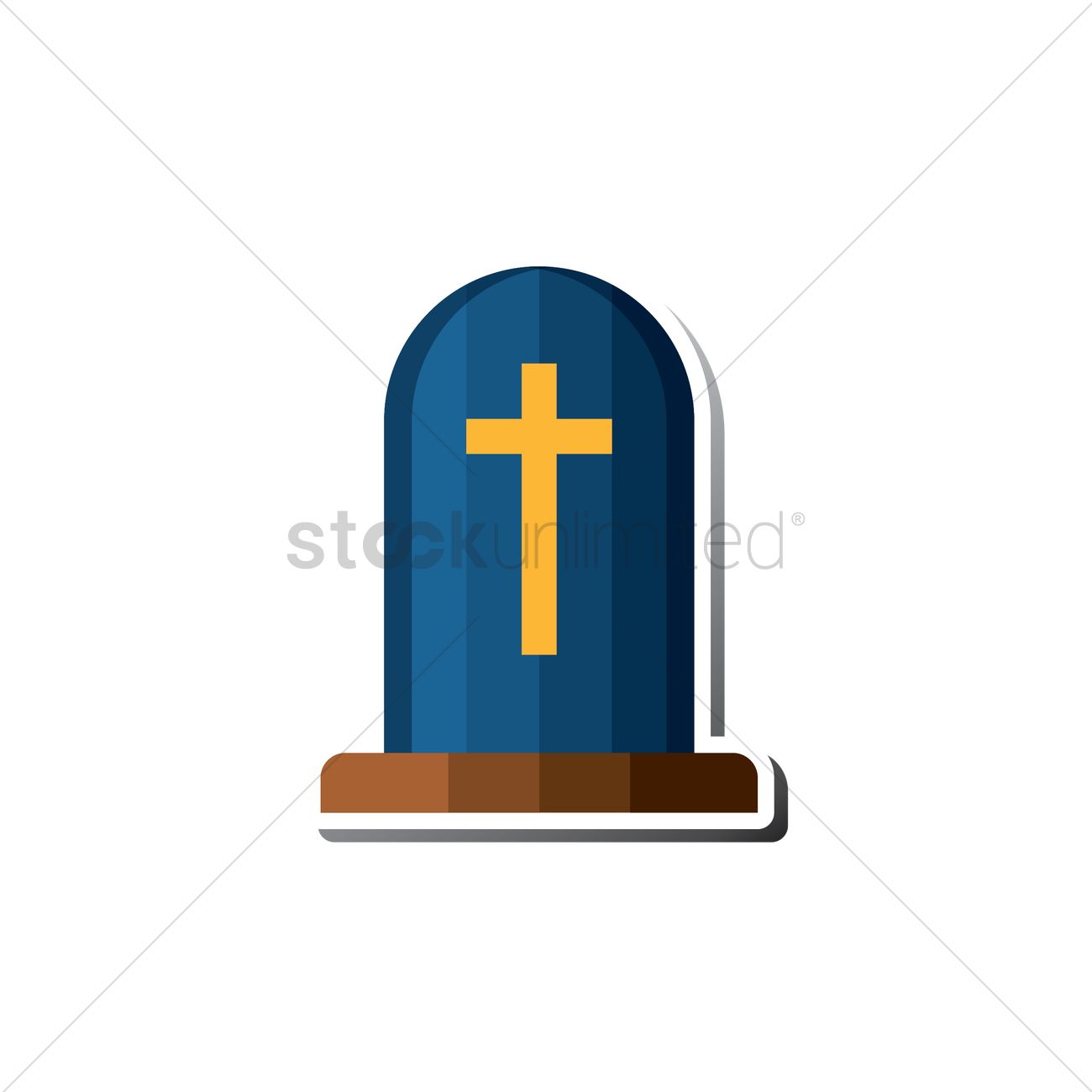 1300x1300 Grave Vector Image