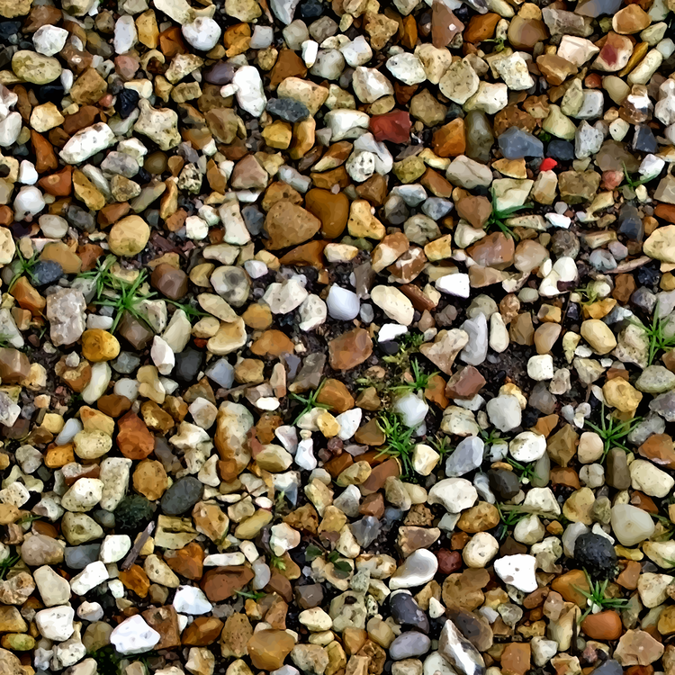 750x750 Mixture,pebble,gravel Vector Clipart