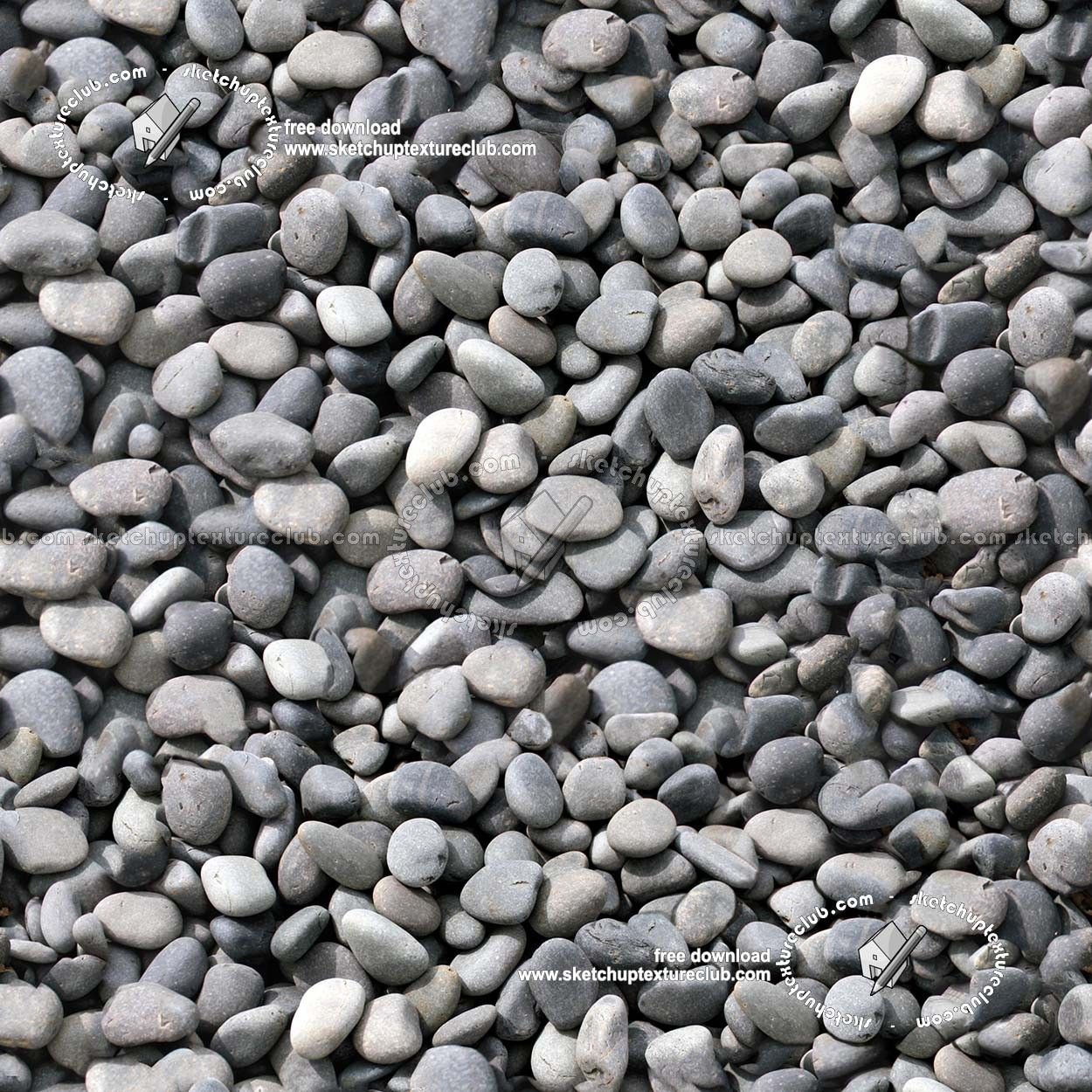 1250x1250 Gravel Pebbles Textures Seamless Textures Patterns Stone