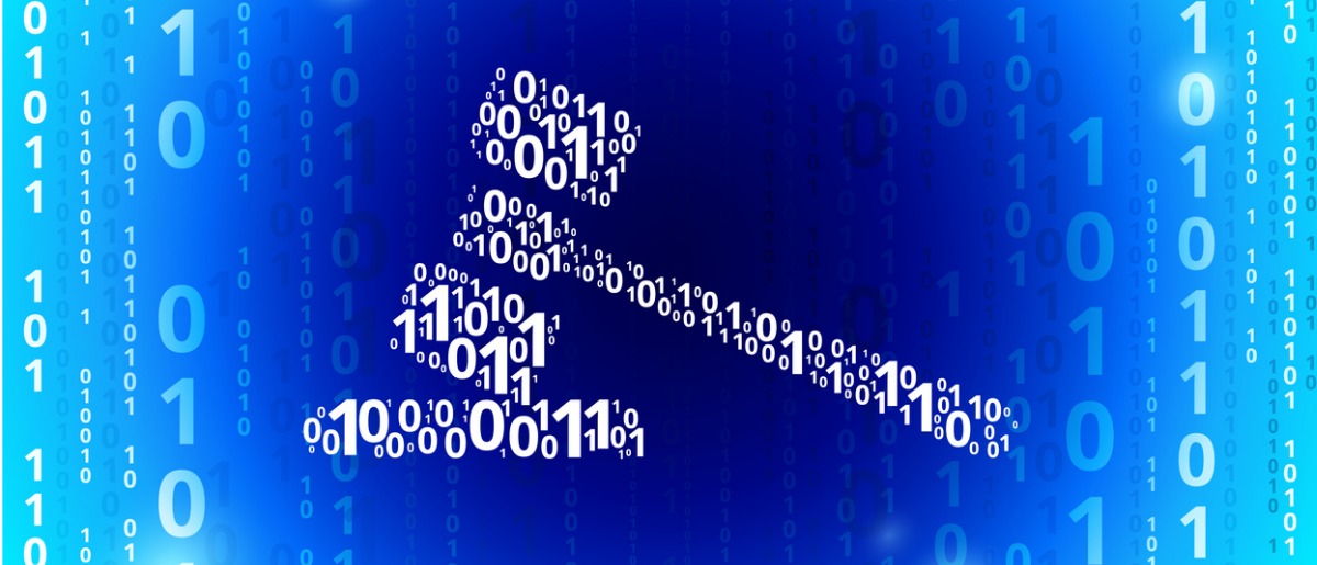 1200x515 Gravel Binary Code Blue Vector Pattern Background Vector