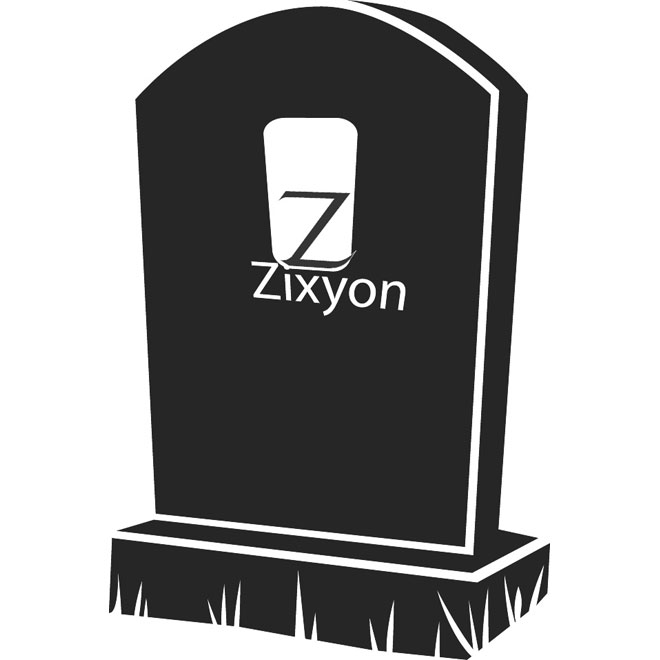 660x660 Gravestone Vector Illustration