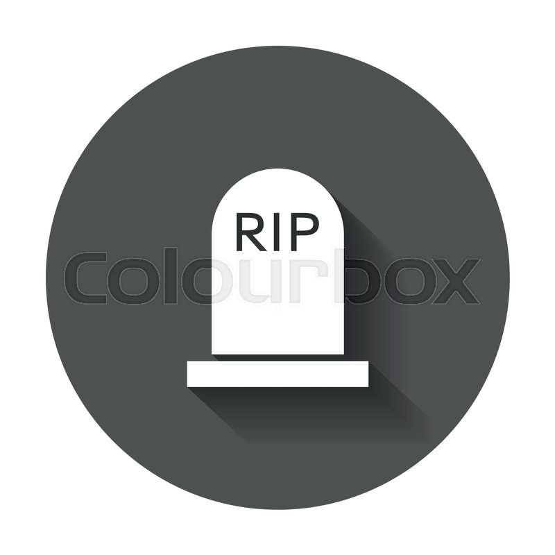 800x800 Halloween Grave Icon Gravestone Stock Vector Colourbox