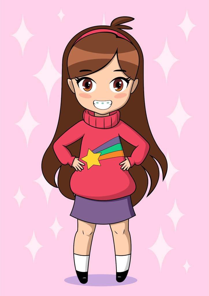 724x1024 Fanart Mabel Gravity Falls