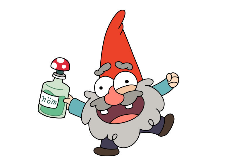 800x566 Gravity Falls Gnome Free Vector