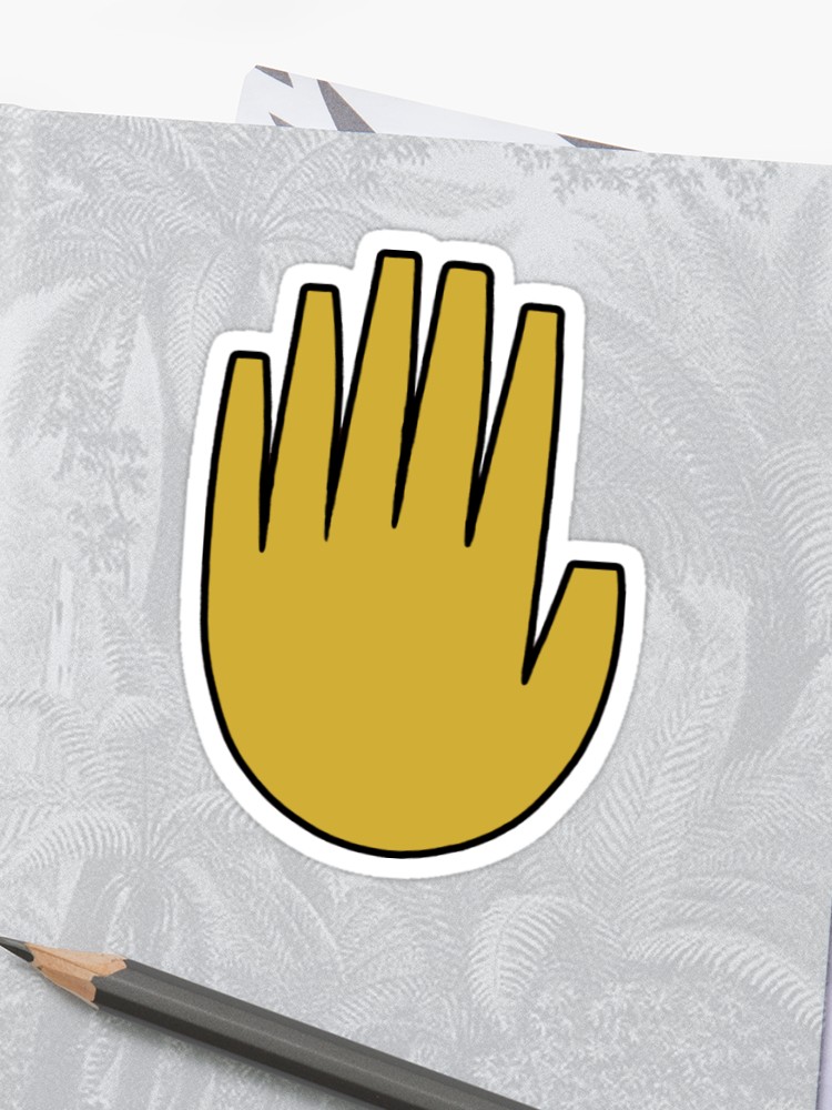 750x1000 Gravity Falls The Journal Hand