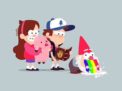 400x300 Gravity Falls Fanart