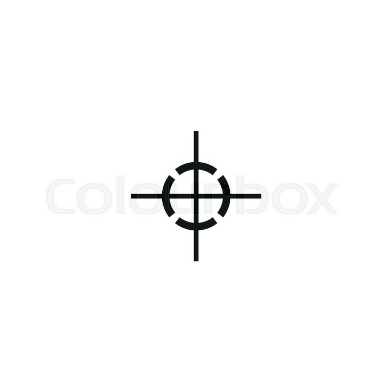 800x800 Center Of Gravity Symbol Isolated On Stock Vector Colourbox