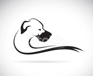 367x300 Vector Image Of An Dog