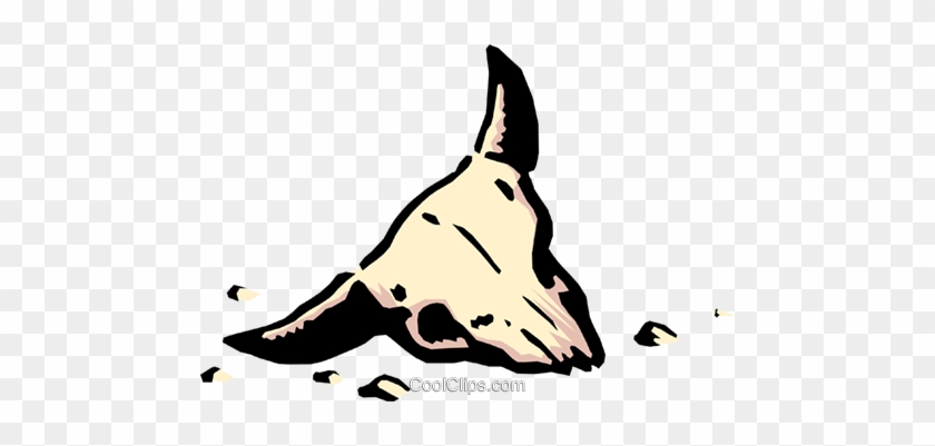 840x401 Cow Skull Royalty Free Vector Clip Art Illustration