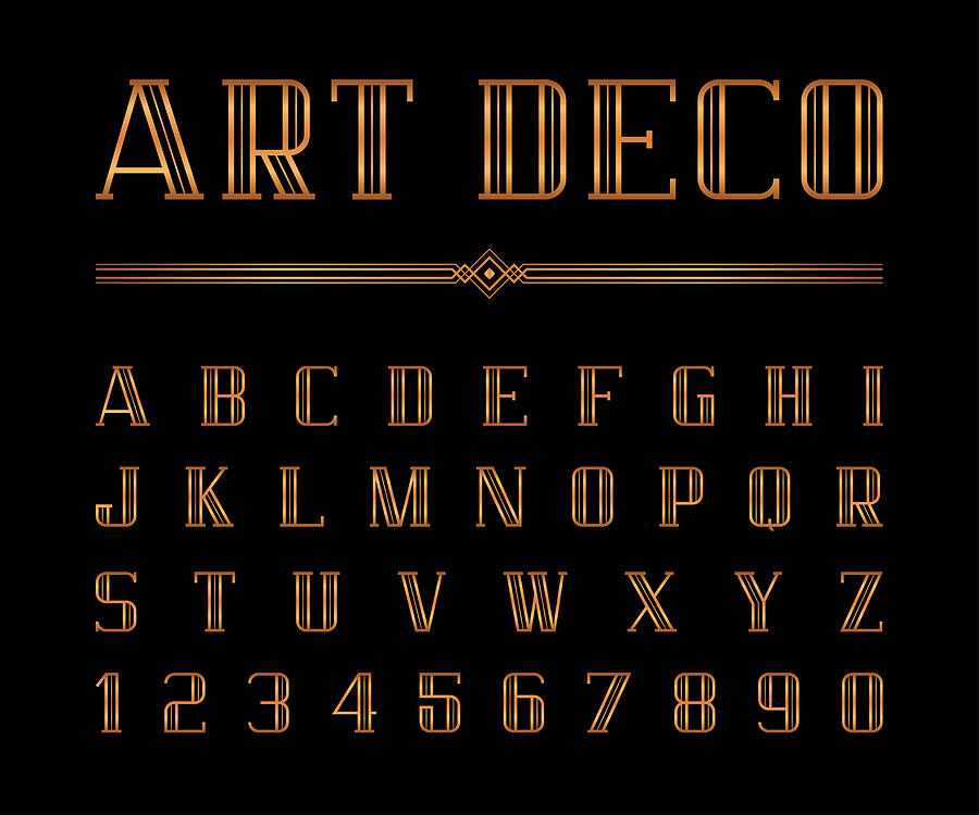 the great gatsby font style