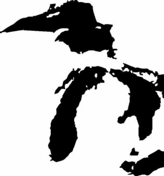 540x577 Michigan Clipart Great Lakes For Free Download And Use Images