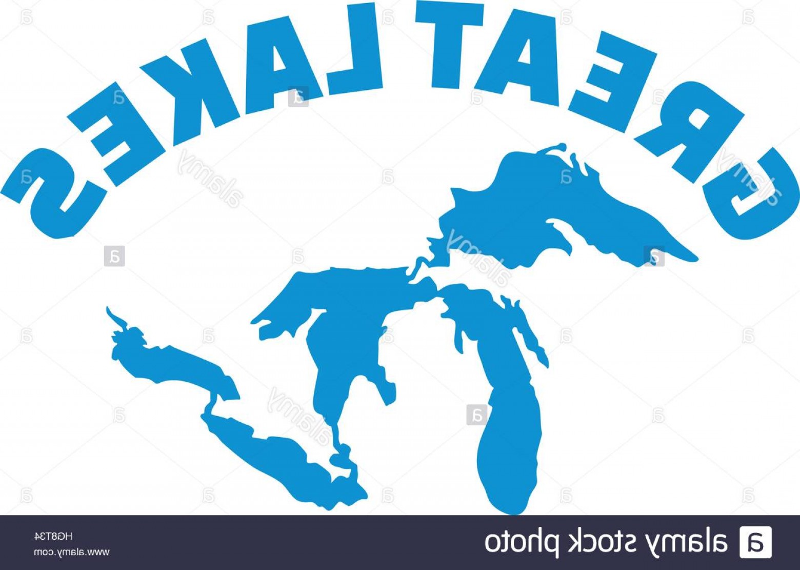 1560x1111 Stock Photo Great Lakes Silhouette With Name Soidergi