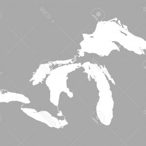 300x300 Stock Photo Map Of Great Lakes Hoodamathrun