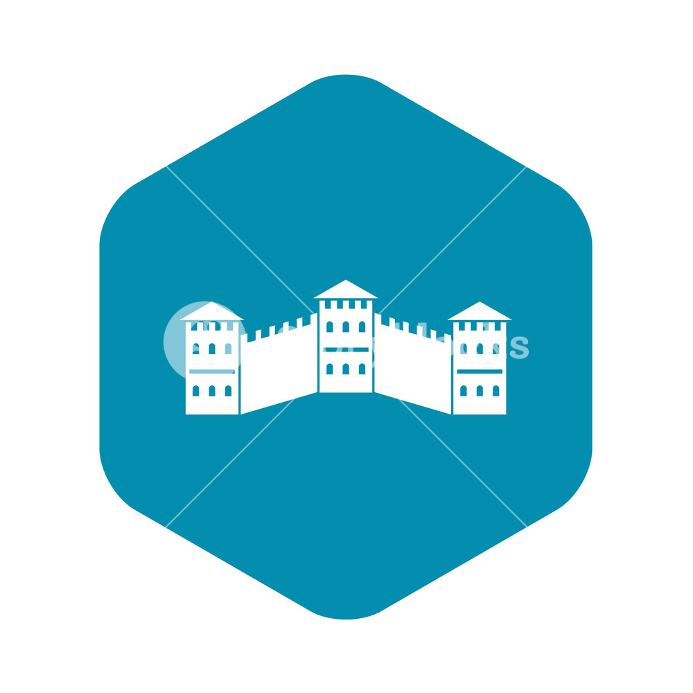 Great Wall Of China Icon Simple Illustration Of Great Wall 1000x1000 Great Wall Of China Icon Simple Illustration Of Great Wall