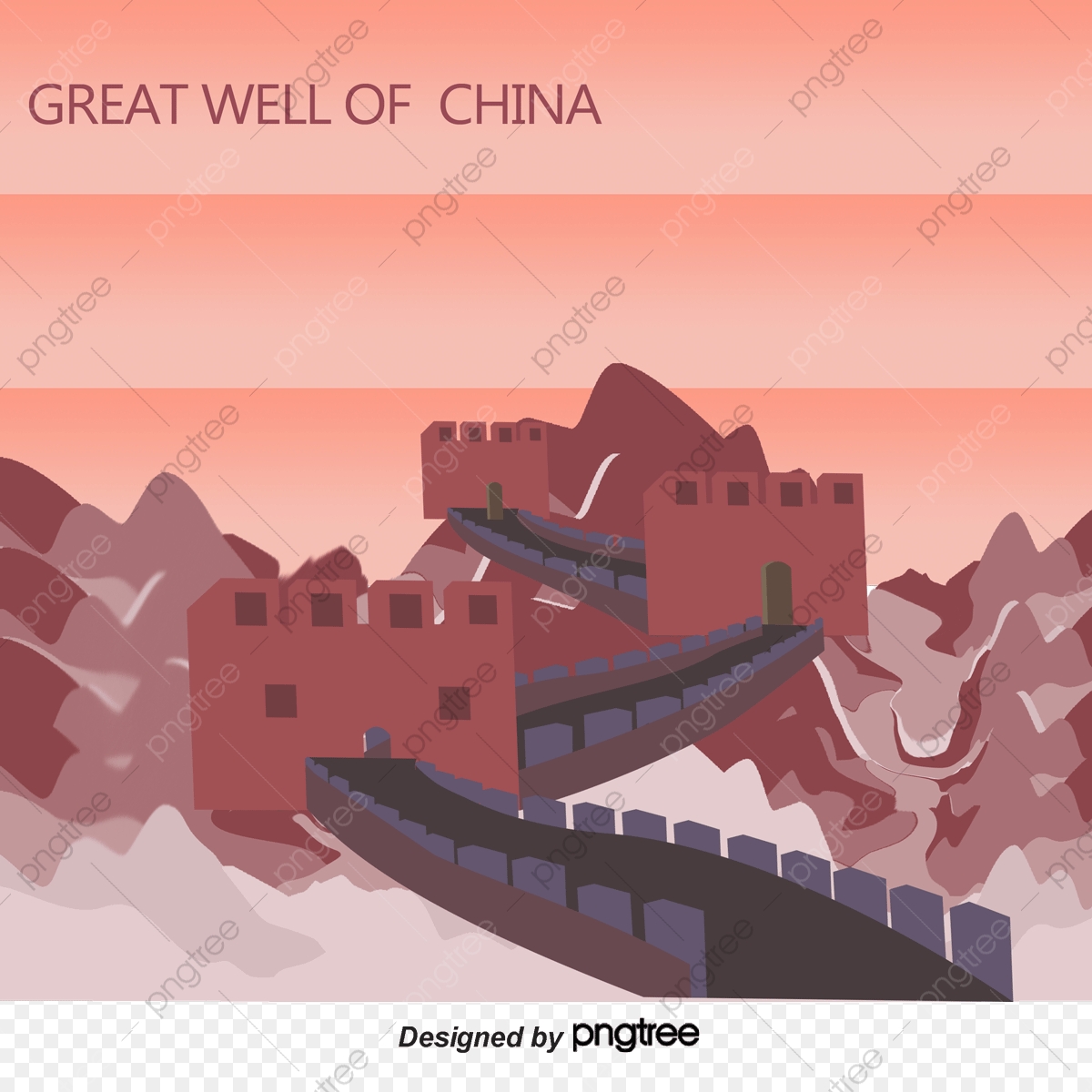 Ancient Great Wall Of China Vector, Great Wall, Culture, Chinese 1200x1200 Ancient Great Wall Of China Vector, Great Wall, Culture, Chinese