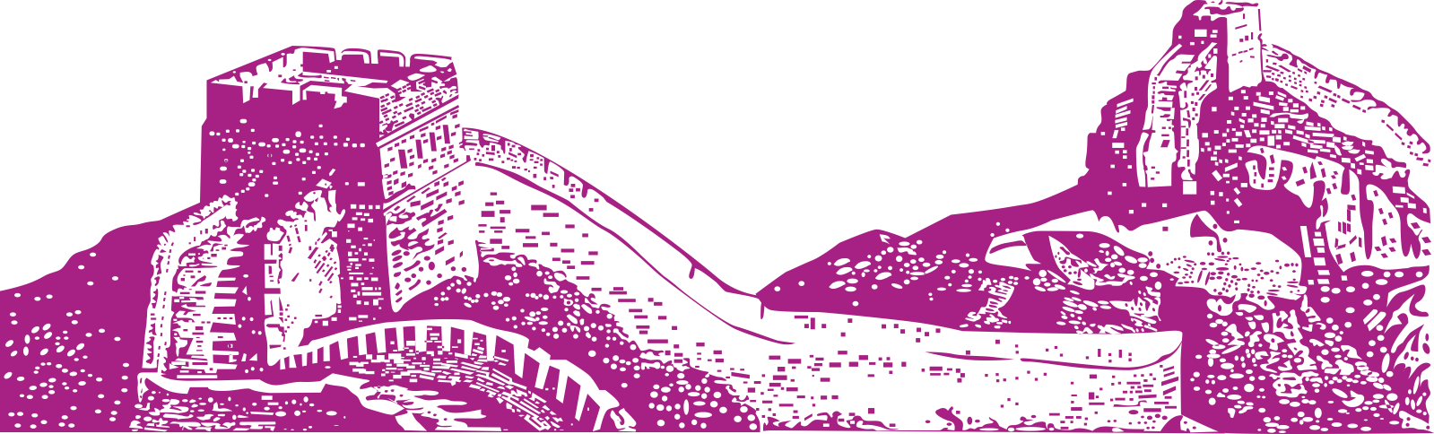 China's Great Wall Reliefs Vector Material Vectors Cdr Free 1599x484 China's Great Wall Reliefs Vector Material Vectors Cdr Free