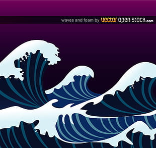 310x293 Great Wave Vector Free Graphics Uihere