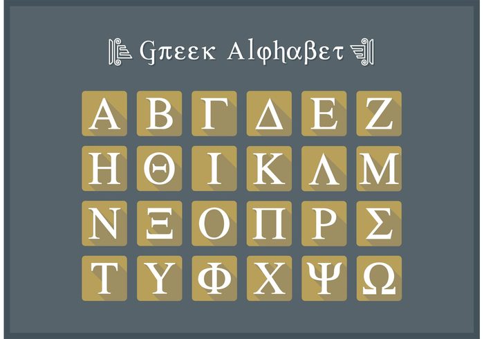 Greek Alphabet Vector At Vectorified Com Collection Of Greek Alphabet