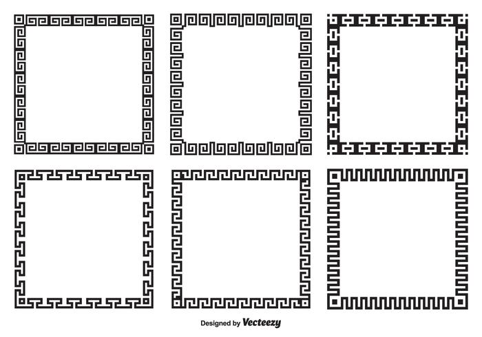 700x490 Greek Key Border Style Frames