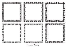 285x200 Greek Key Frame Free Vector Graphic Art Free Download
