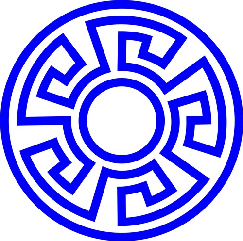 Greek Key Circle Vector Illustration Annthegran 500x497 Greek Key Circle Vector Illustration Annthegran