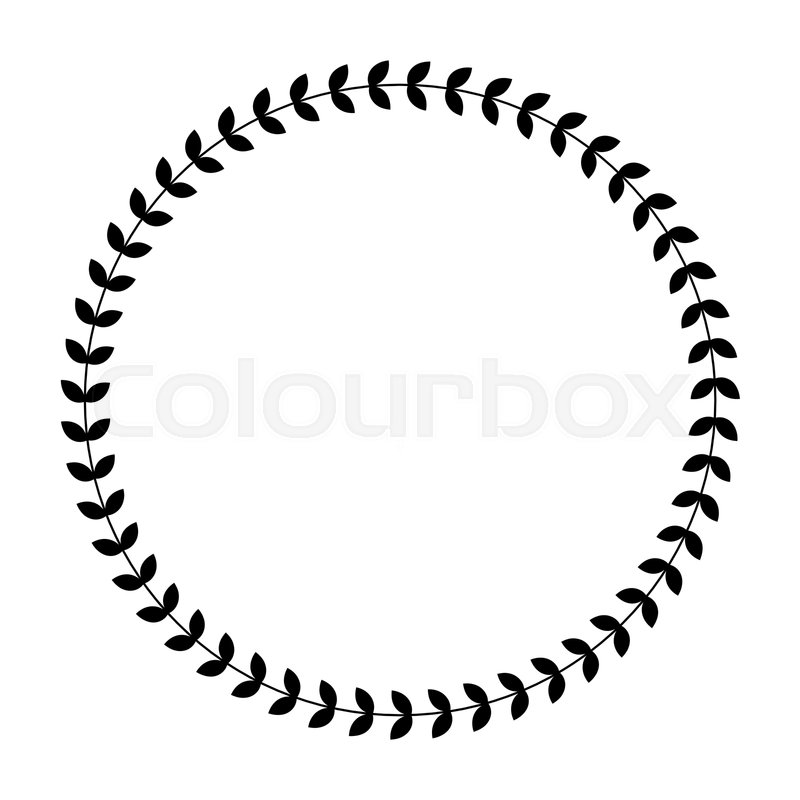 Greek Round Frame With Olive Tree Stock Vector Colourbox 800x800 Greek Round Frame With Olive Tree Stock Vector Colourbox